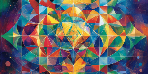 geometrical pattern found in Q world and life v 3